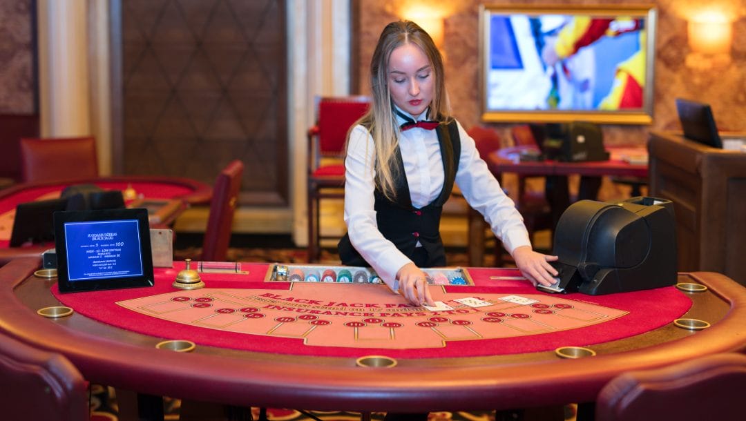 Live Dealer Games Interface